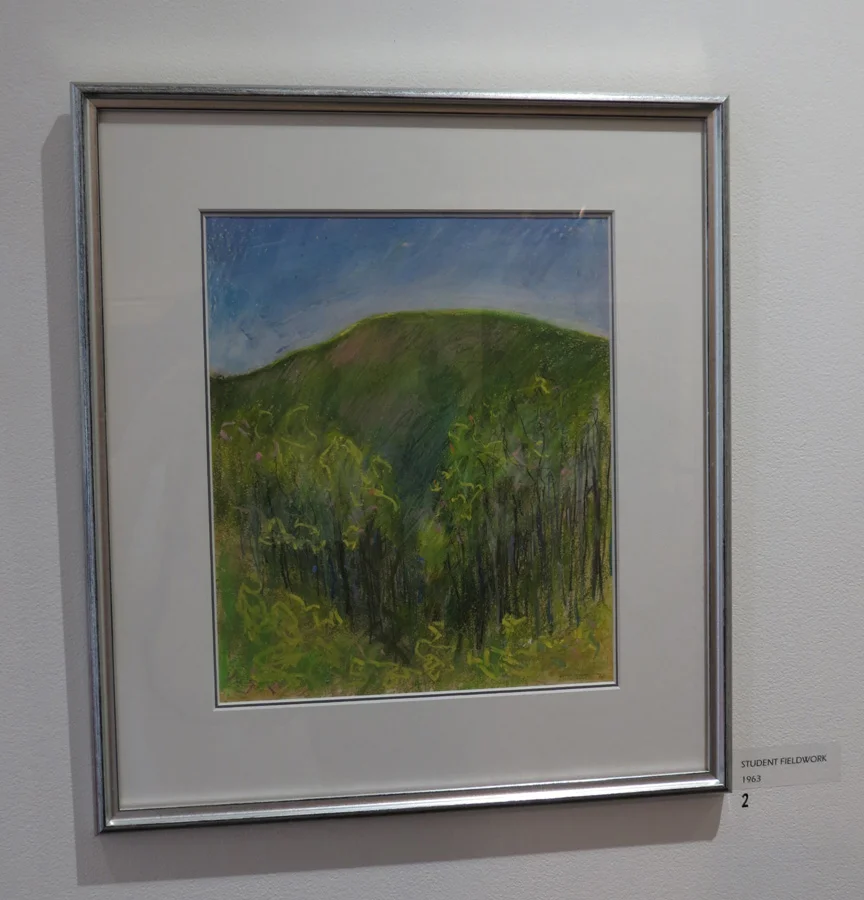  2. Madeleine Clear,&nbsp; Student Fieldwork , pastel on paper, 1963,&nbsp;NFS 
