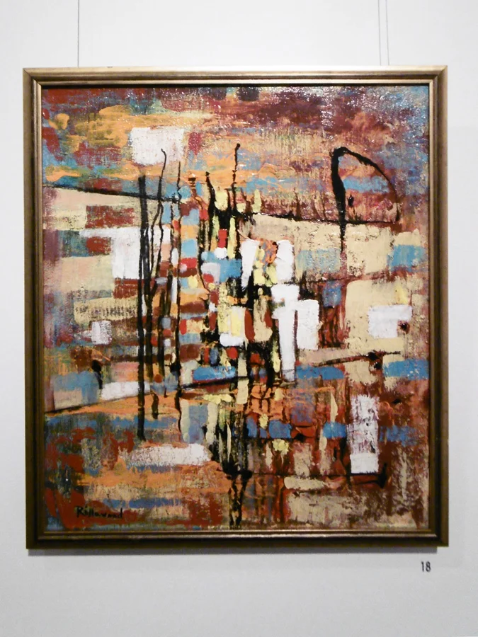  18. 'Passage of Time', Trudy Smith, acrylic on canvas, $380 