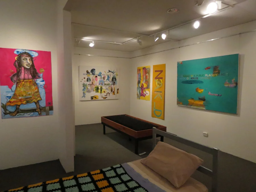  'Stepping Stones', Antony Muia, north-west gallery view 