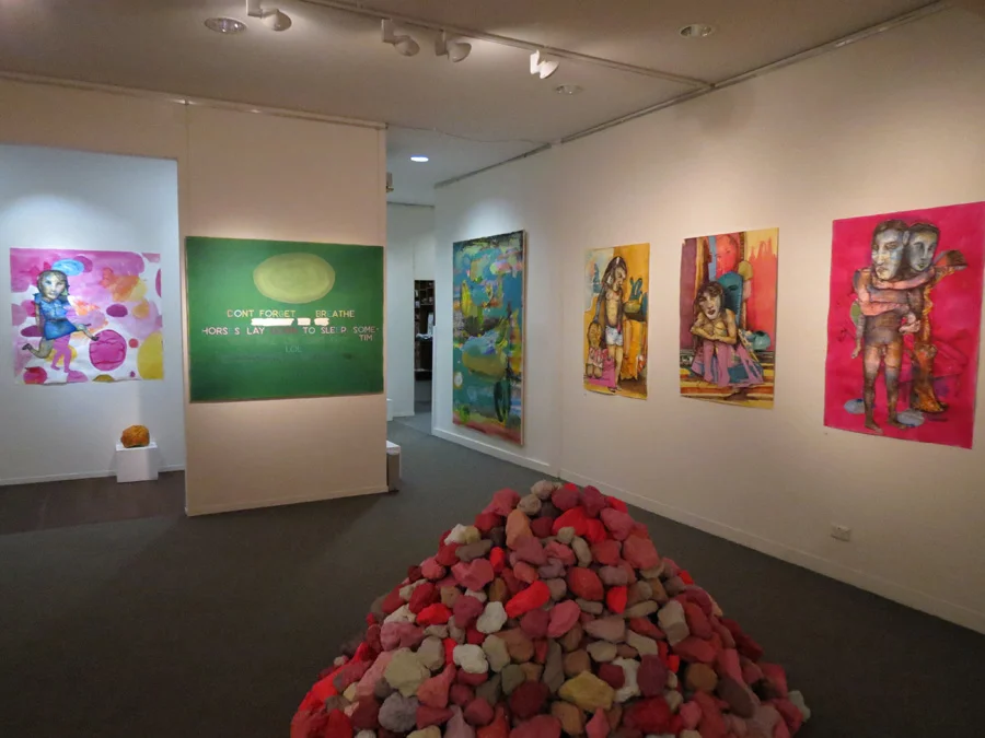  'Stepping Stones', Antony Muia, south-east gallery view 