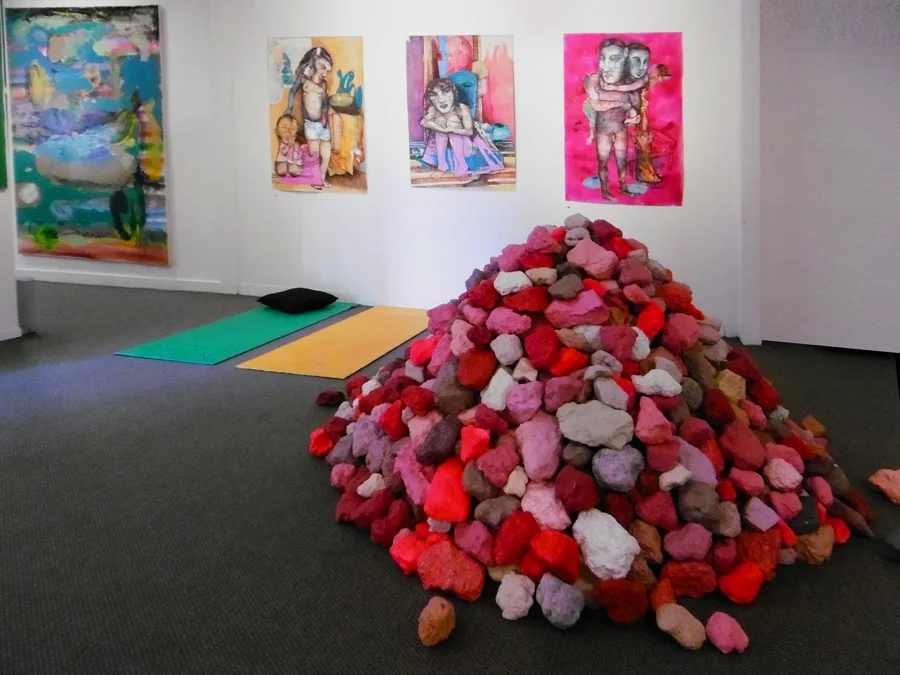  'Stepping Stones', Antony Muia, south-east gallery view 