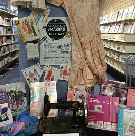 Machines and Makers display at Mundaring & Greenmount Libraries