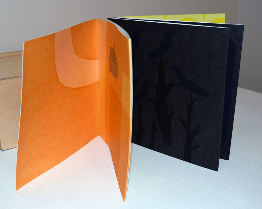  15. Moira Court, 'Patched', artists book, silk screen, lino print on paper 