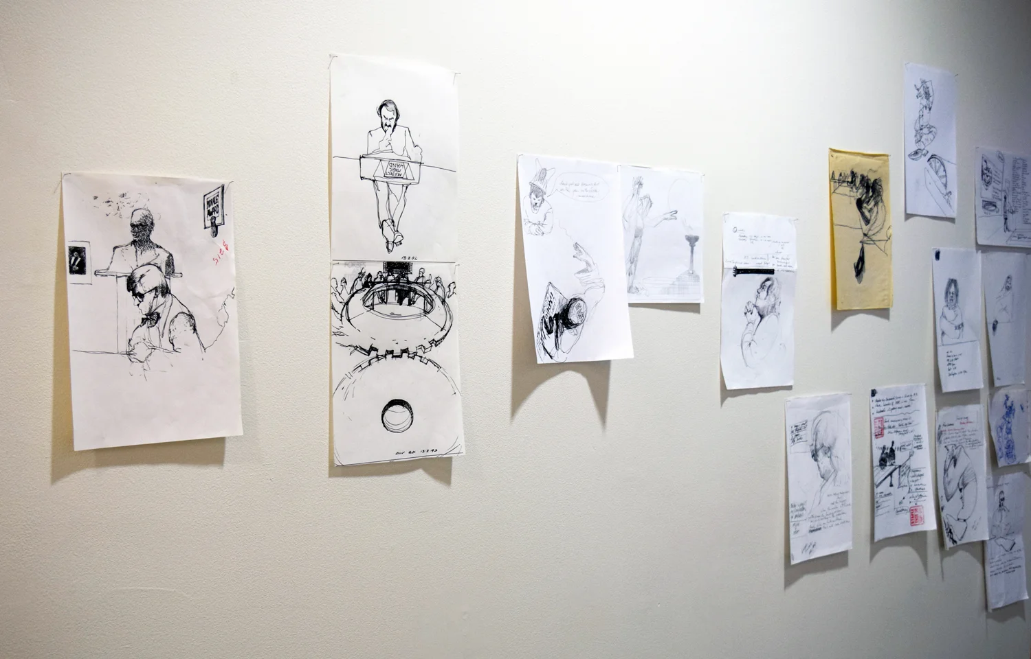  27. Ben Joel, 'Meeting Notes', 1989-2006, various media, NFS 