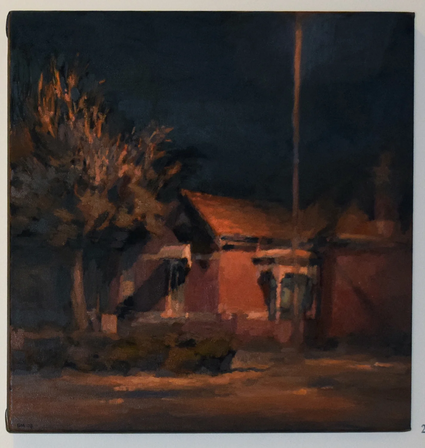  29. Gina Moore, 'Drummond Street', 2008, oil on canvas, NFS 