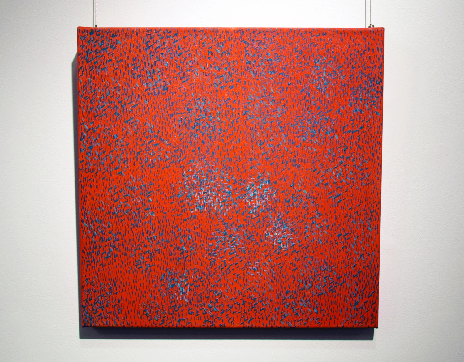  6. Dragica Milunovic, 'Marks Series 3 (No. 25)', 2010, oil on canvas, $1,100 