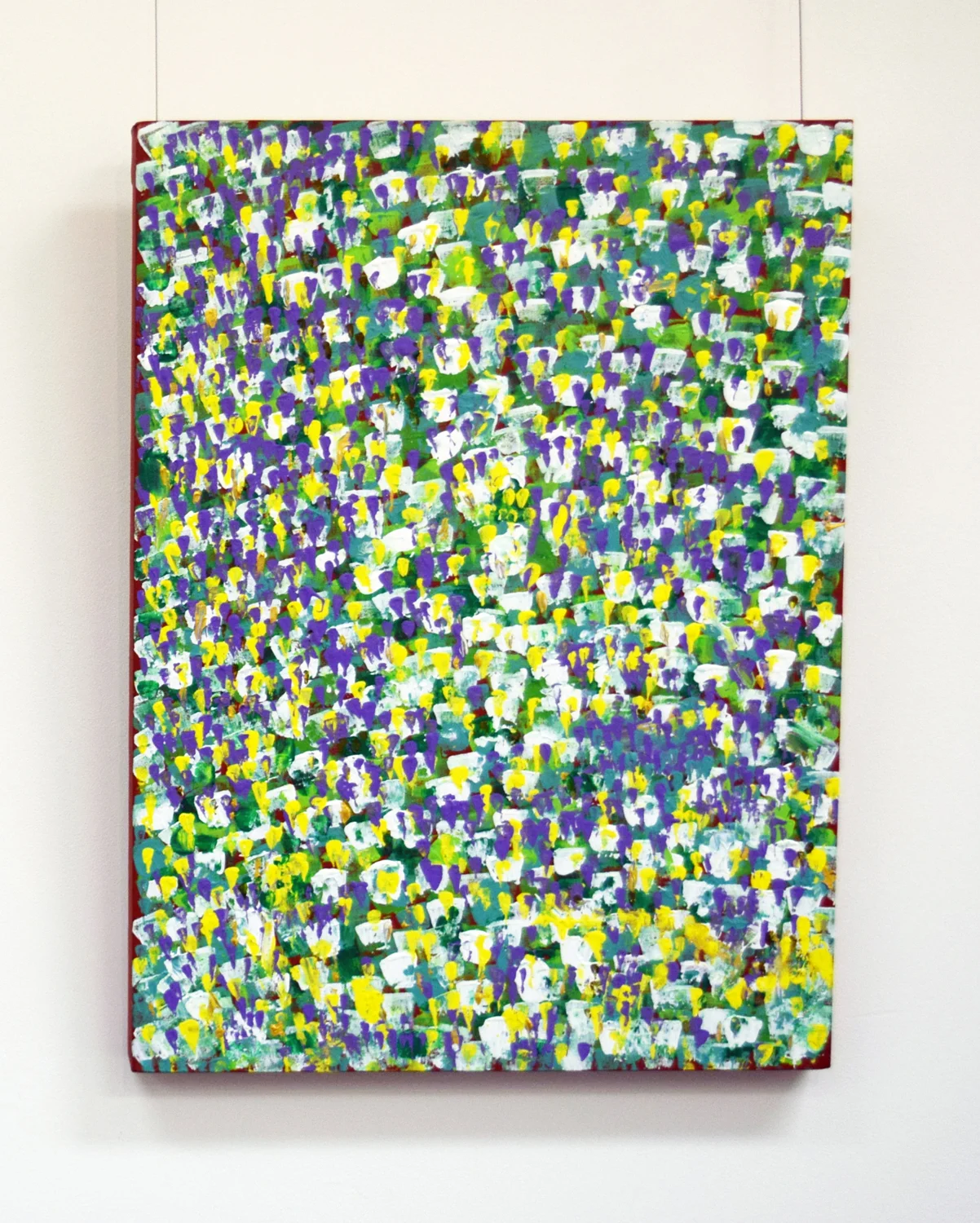 6. Sherryl Green, 'Meadows', 2015, acrylic on Belgian linen, $1,400.jpg