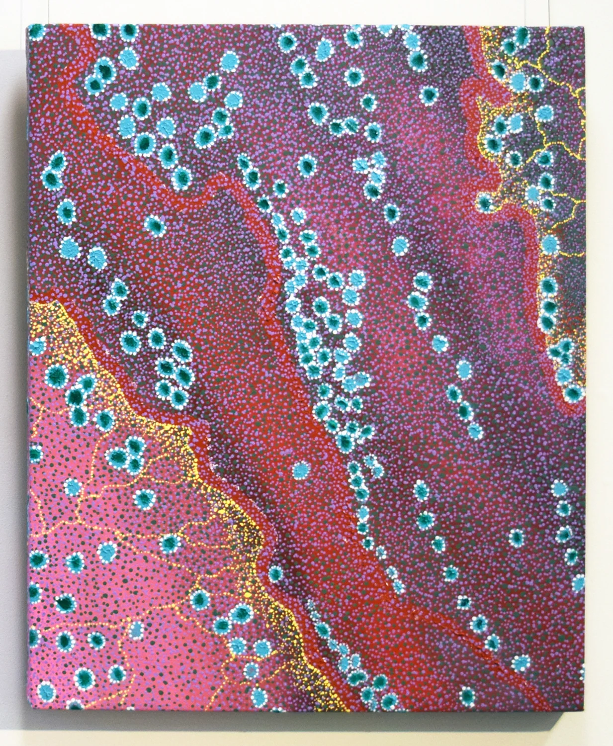 9. Sonya Edney, 'Wildflowers in the Gascoyne', 2017, acrylic on Belgian linen, $1,190.jpg