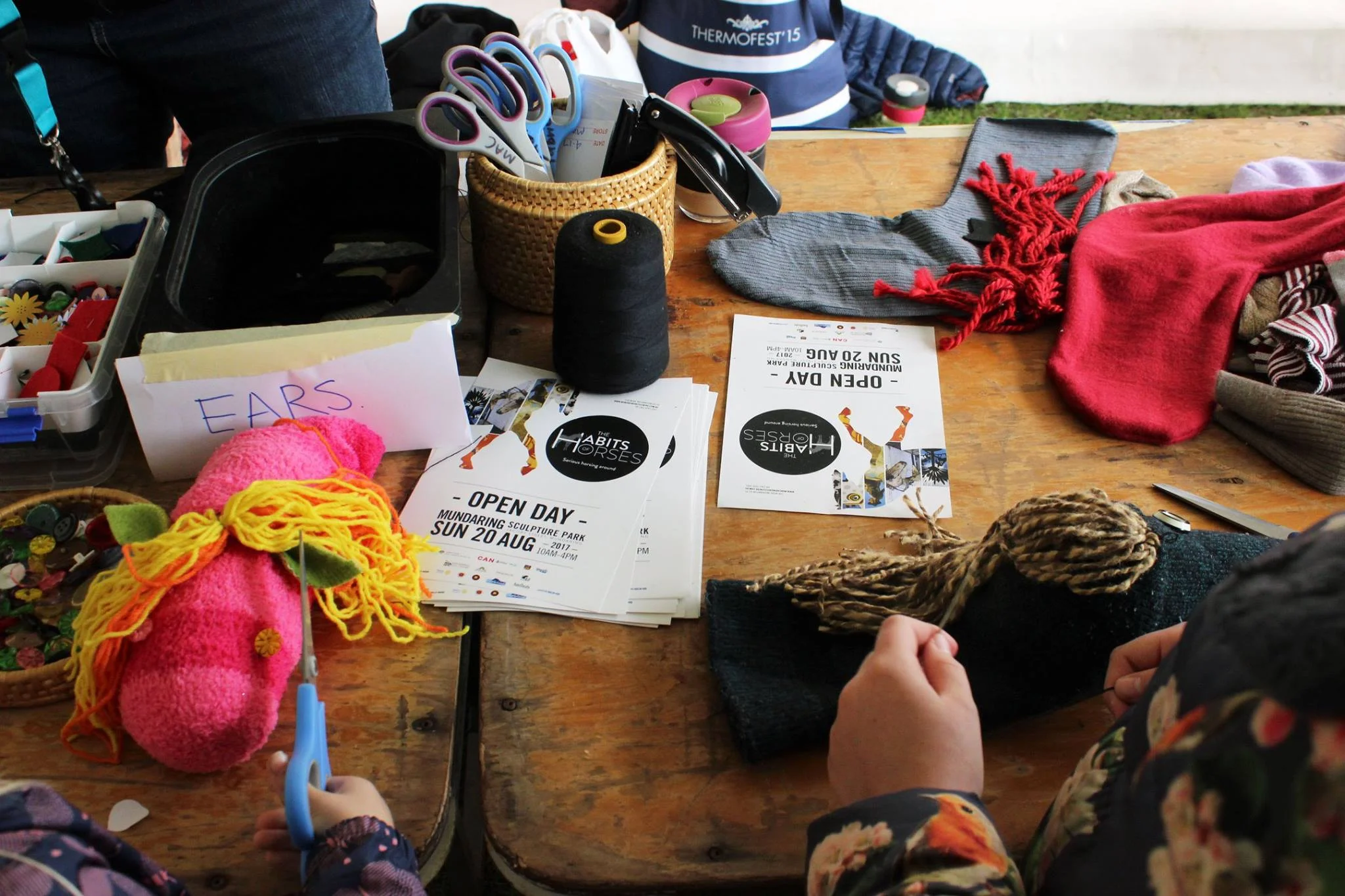 Have you made a hobby horse yet?