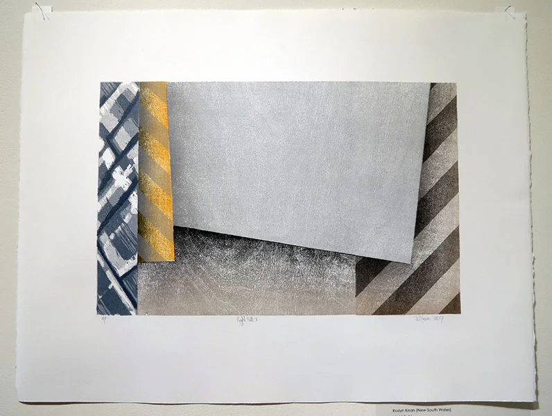  3. Night Fall I, Roslyn Kean, Multiple block woodcut (12 blocks hand-painted with a baren), AP, Image 29.5x46cm paper 50x65cm, ed. available from PCA 