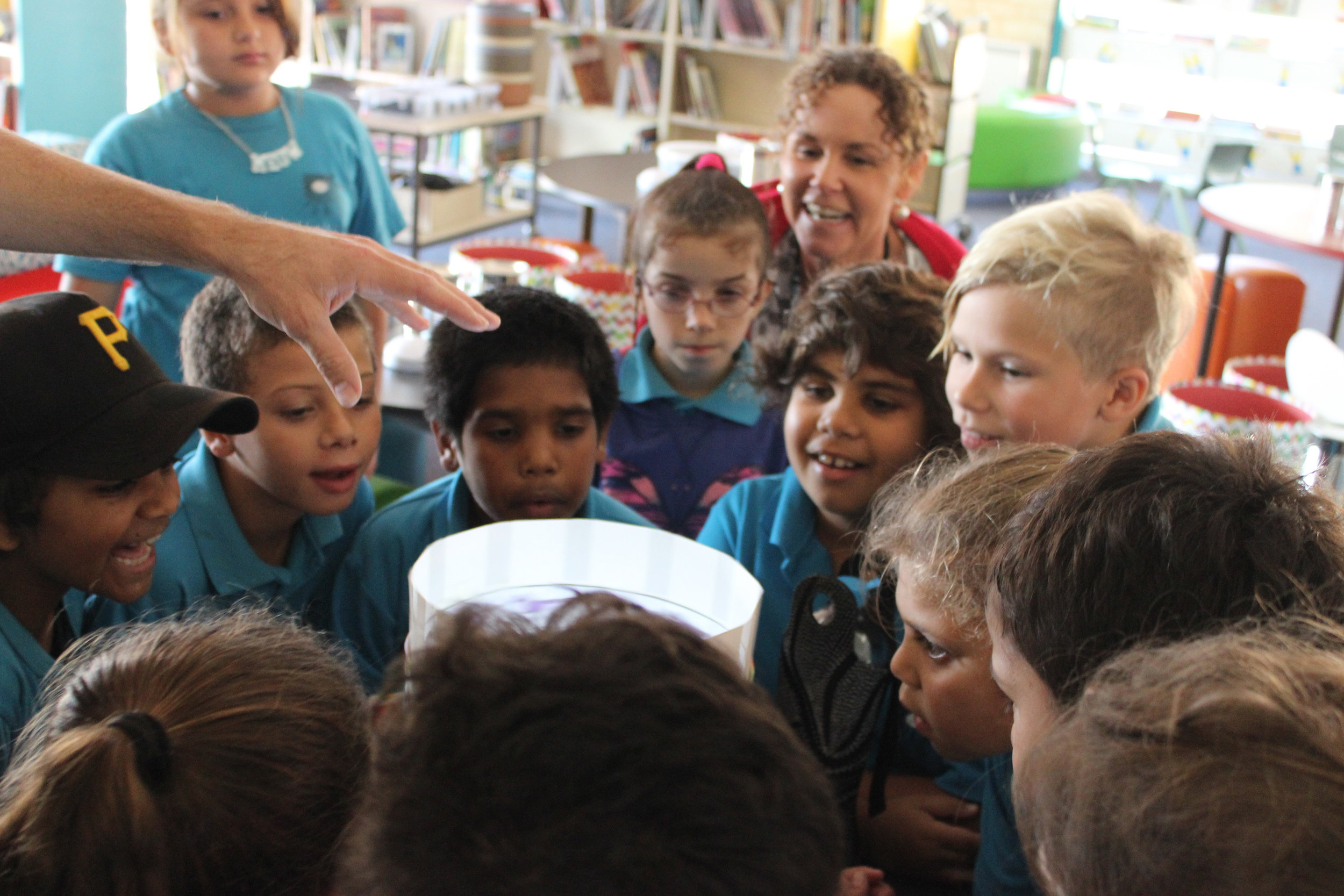 Animation and Zoetropes with Steven Aiton at Moorditj Noongar Community College