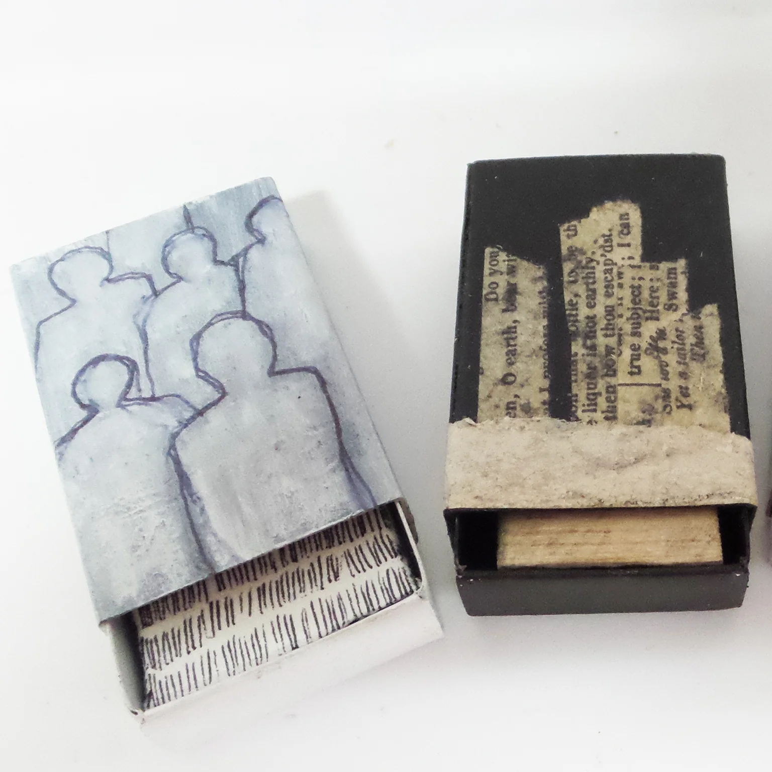 ‘What Lies Within’ – Create Miniature Matchbox Art with Jane Button