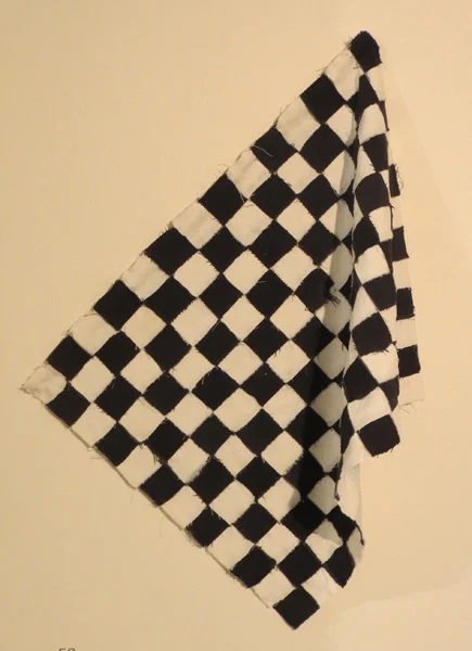  58. Peggy Lyon, 'Finish Line', Fabric, stitch, collaboration with Linda van der Merwe, 2017, 40 x 50 cm, POA 