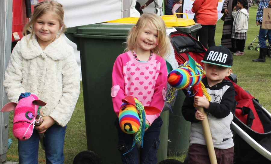 Hobby Horses at Avon Descent Family Day