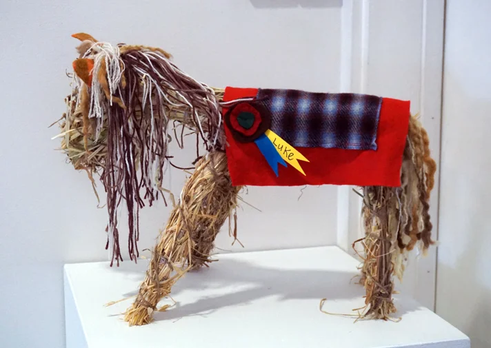 Hay Horses with Marie Jacquier at Helena College Junior School