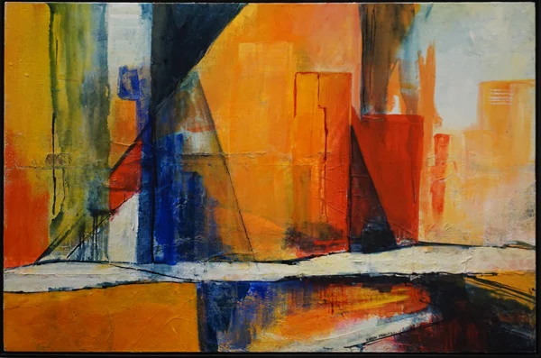  2. Karen Frankel, 'City - After Zagoria', 2015, Mixed media on canvas, 91 x 61cm, $1,100 