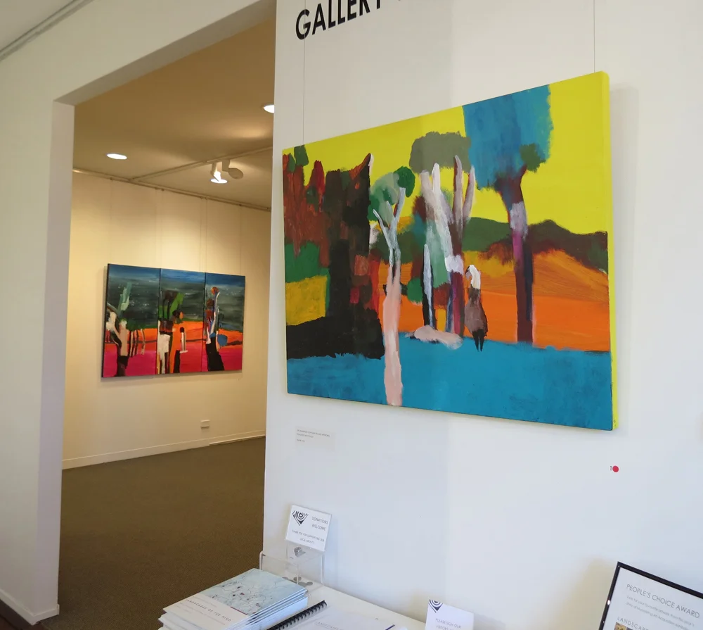  1. 'Landscapes of the Mind' gallery entry view 