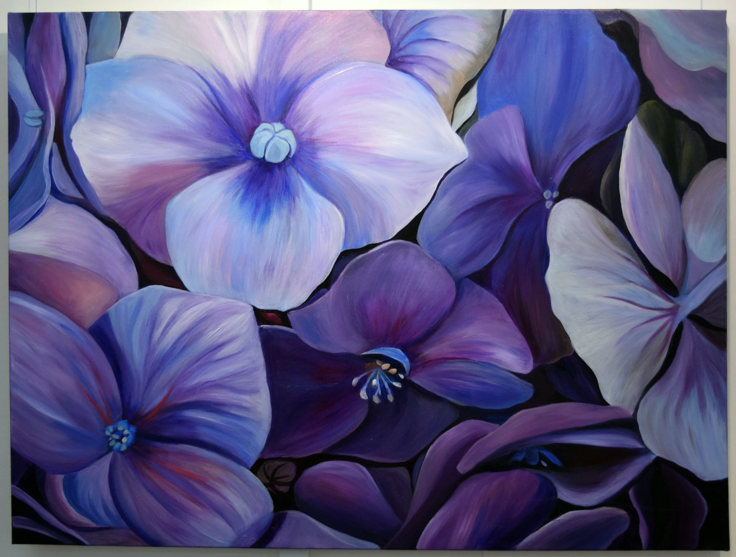 15. Jacqueline Coates, Limousine, 2017, acrylic on canvas, 90 x 120 cm, $4,200