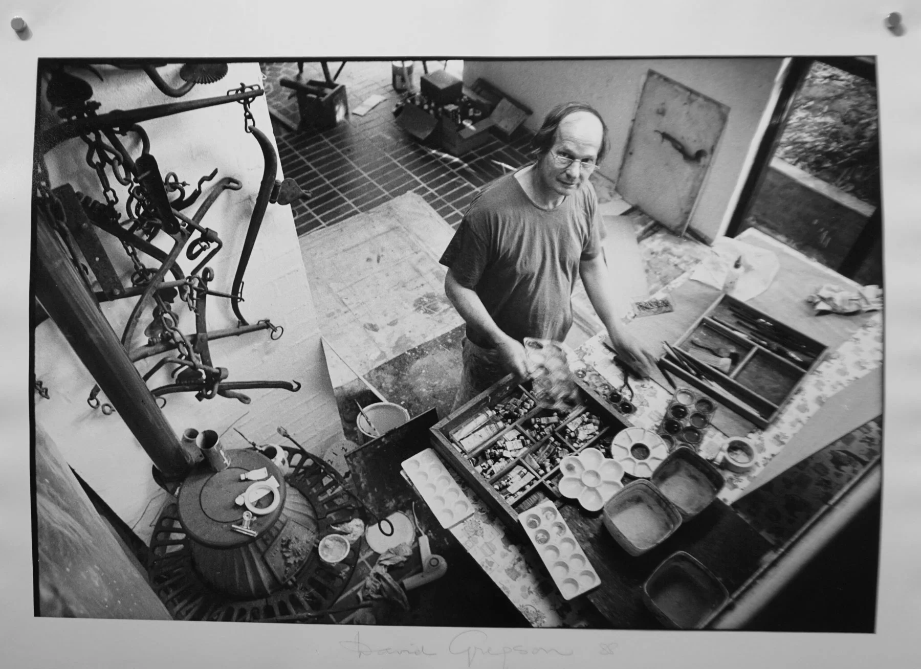  10. Richard Woldendorp, 'David Gregson, Darlington WA', BW320, taken and printed in 1988, Vintage Print 