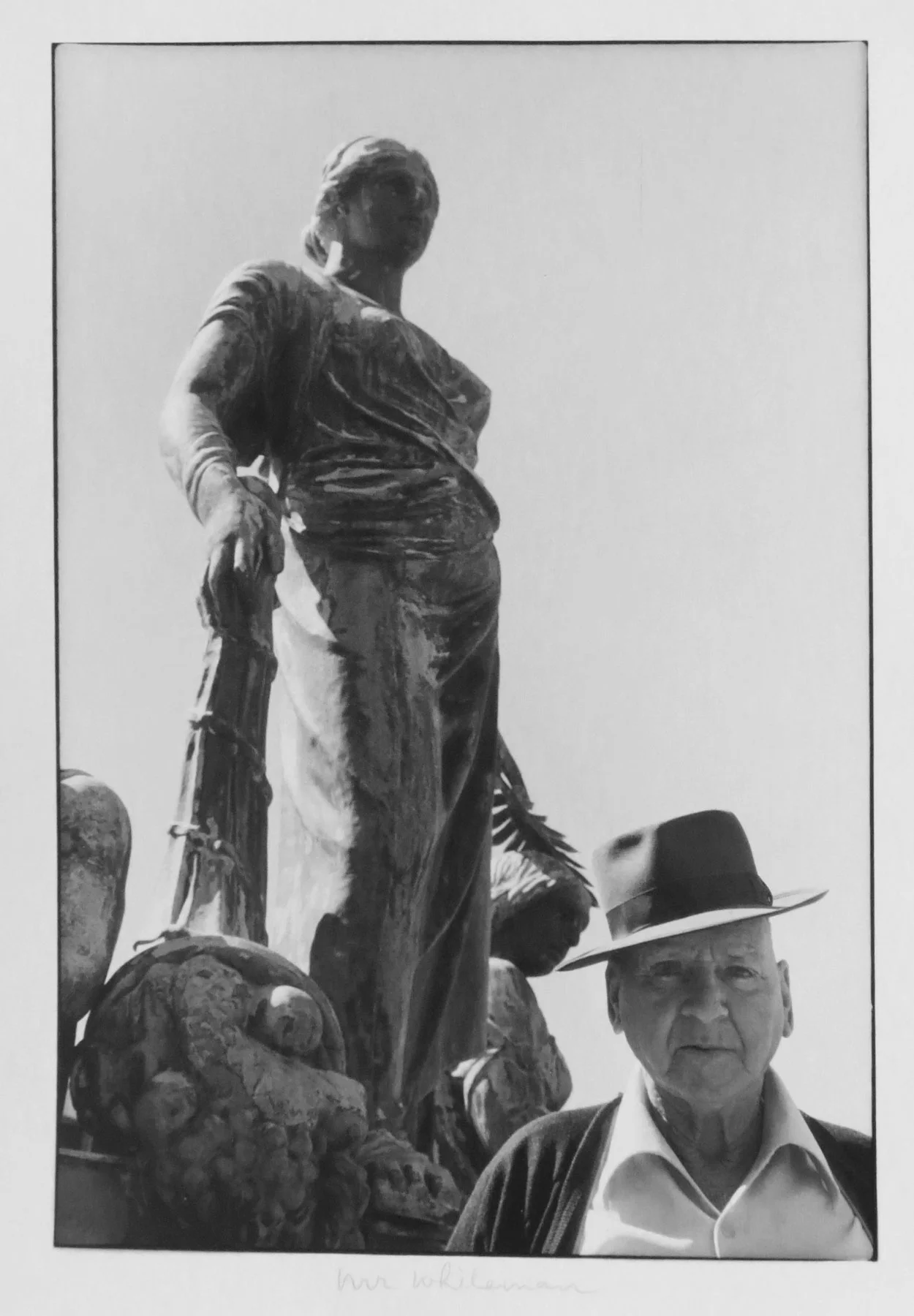  61. Richard Woldendorp, 'Lew Whiteman, Guildford WA', BW258, taken and printed in c.1972, Vintage Print  