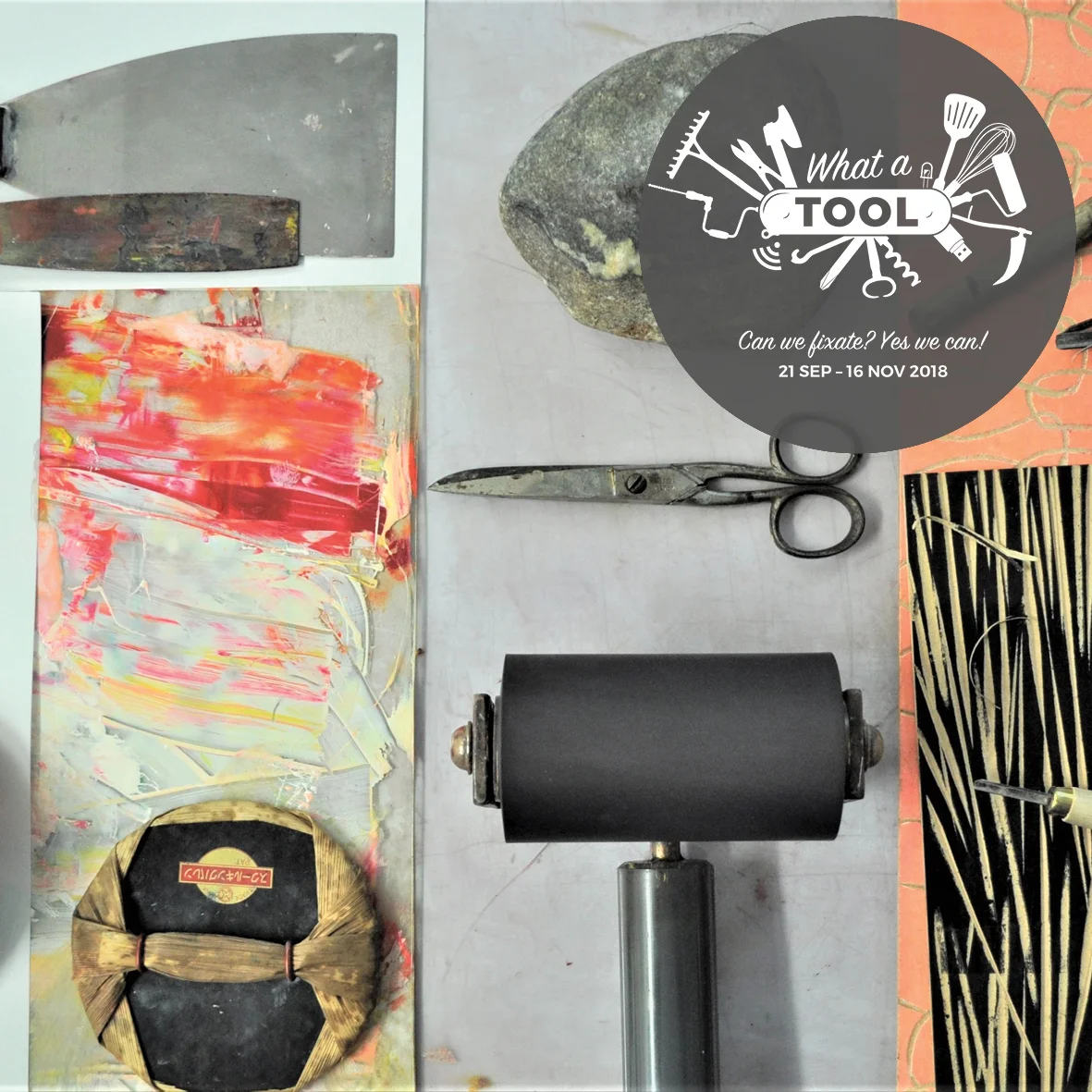 Paper, Scissors, Rock Printmaking Workshop with Monique Bosshard-Curby