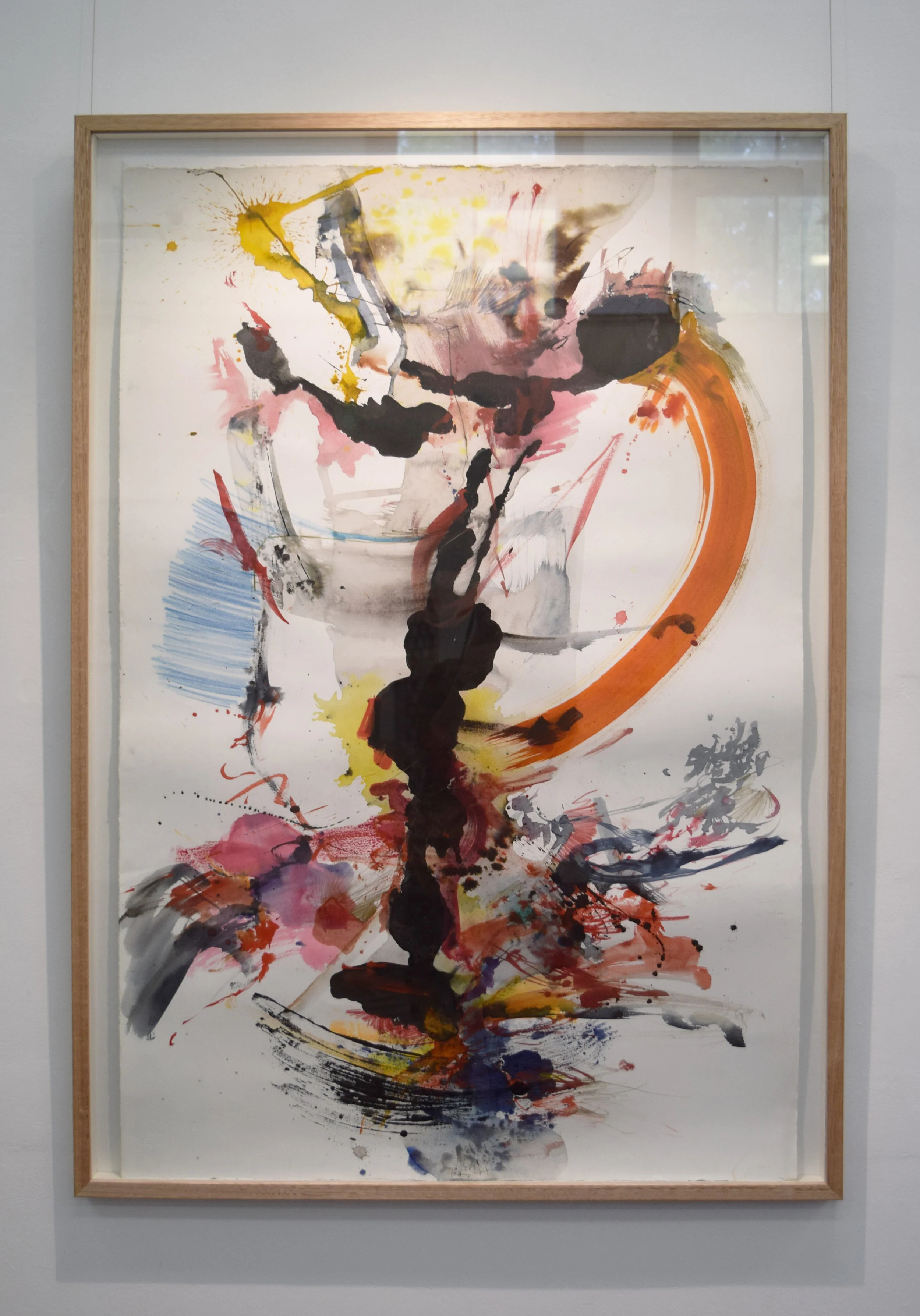  4. Rory Dax Paton,  ICBM , 2014, ink, watercolour on printmaking paper, 145 x 103 cm $3,200 