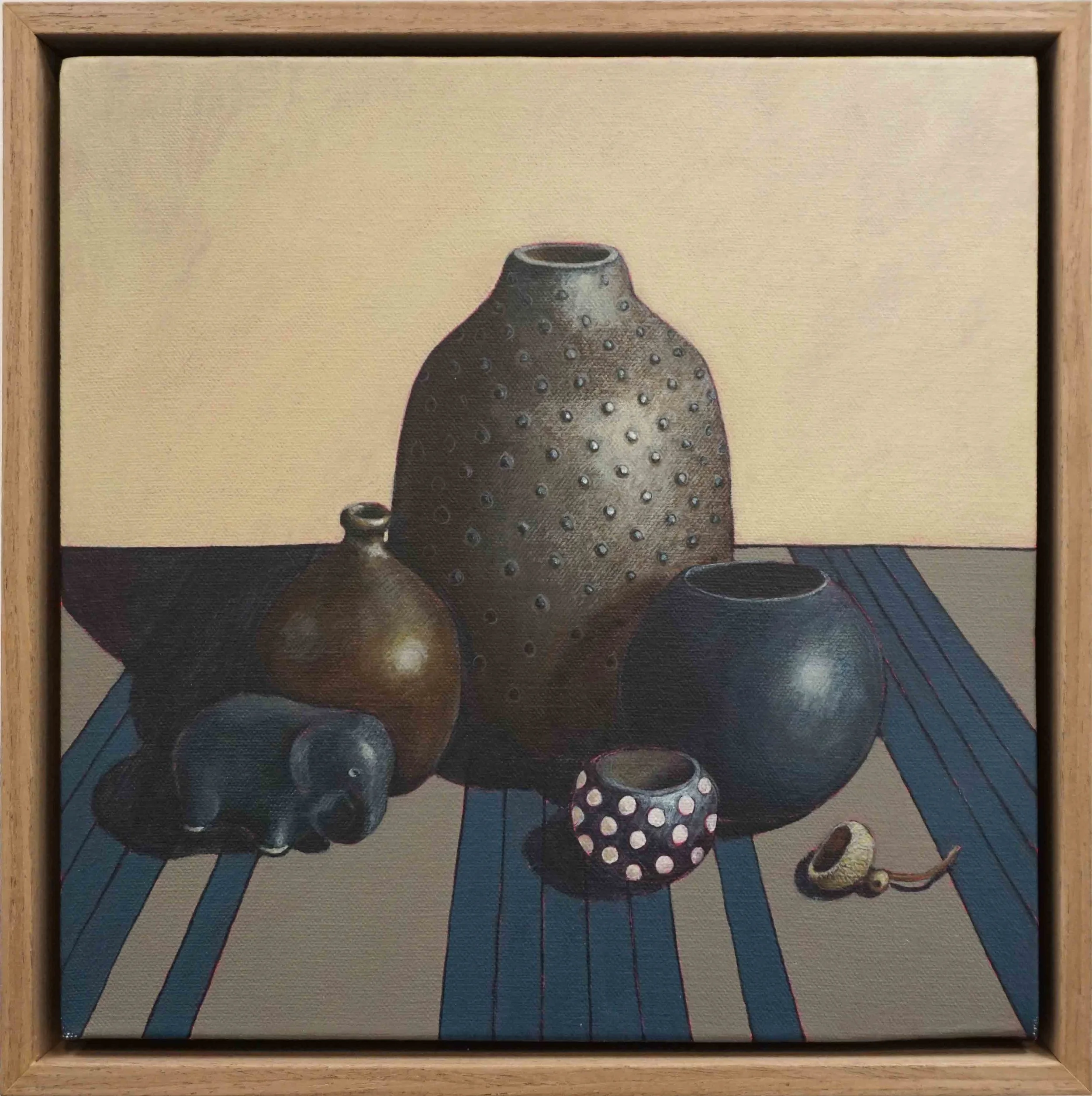  14. Sue Eva, 'African Feel', 2018, Acrylic on canvas, 30 x 30cm, $445 