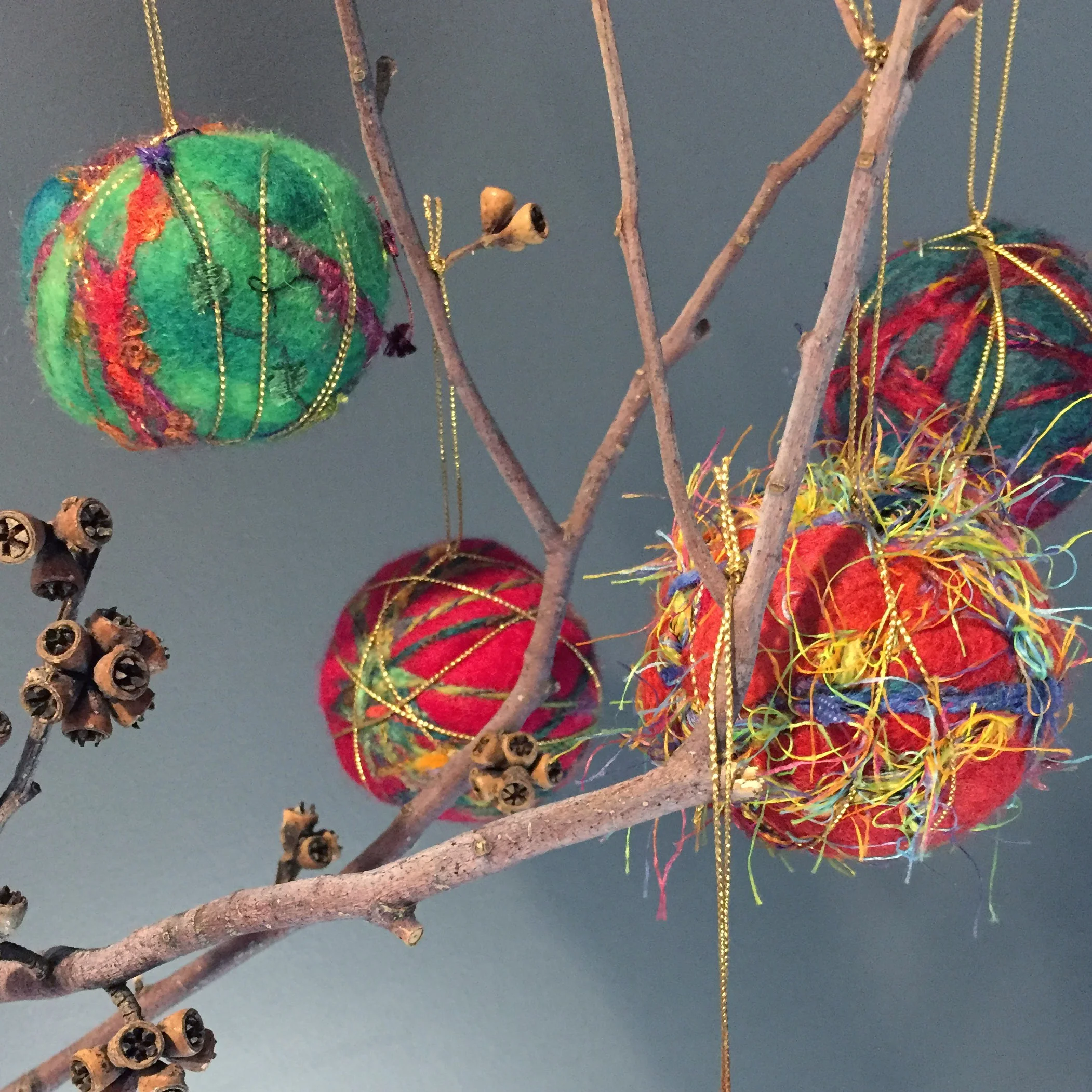 Textile Christmas Decorations with Heather Davis and Mary Ann Dawson