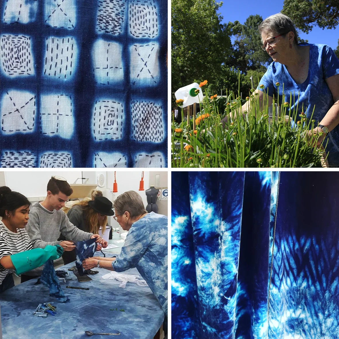Indigo Dyeing Workshop with Trudi Pollard