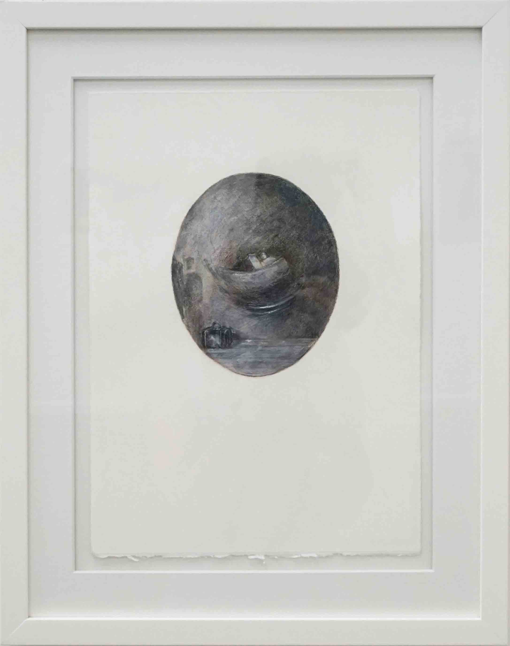 Karen Wallace, The Traveller, 2016, coloured pencil and chalk on Fabriano cotton rag, 49 x 38 cm.jpg