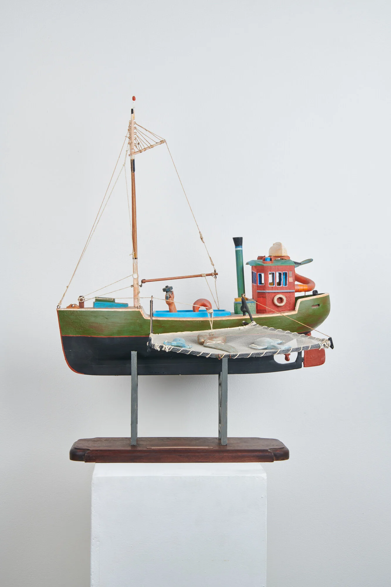 North Sea Trawler, 1987-95, wood, fabric, paint, 74 x 55 x 24.5 cm (2).jpg