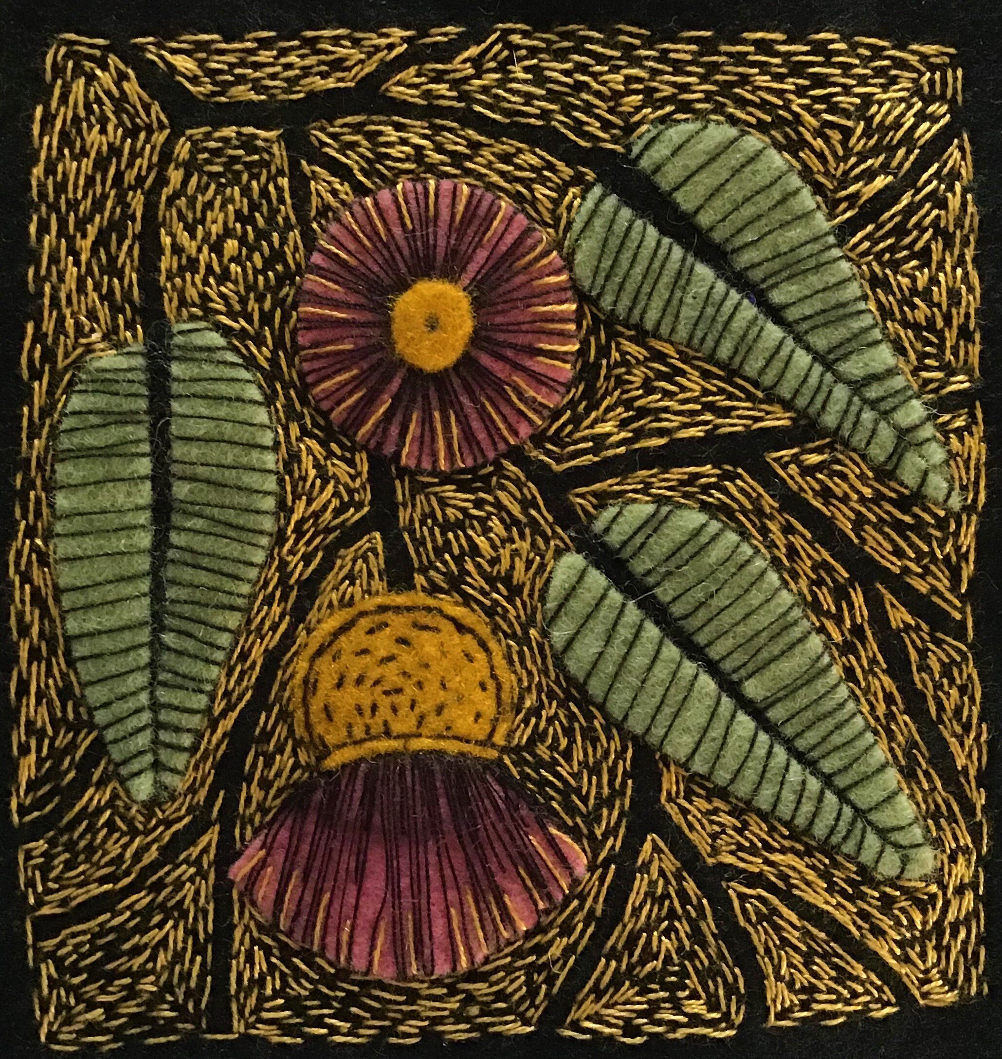 Wildflower Stitch Series: Felt Gum Blossoms with Lesley Parker