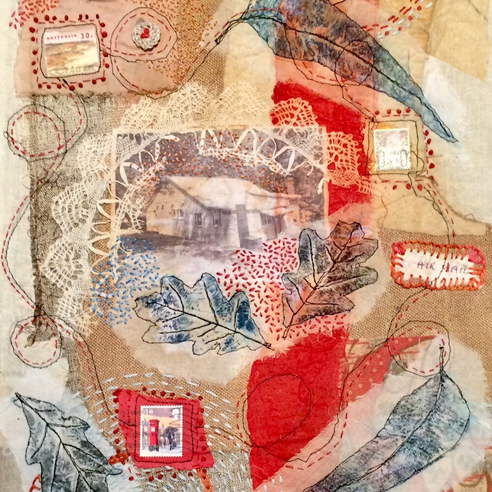  Stitched Text in Textile Design with Louise Wilde Cook