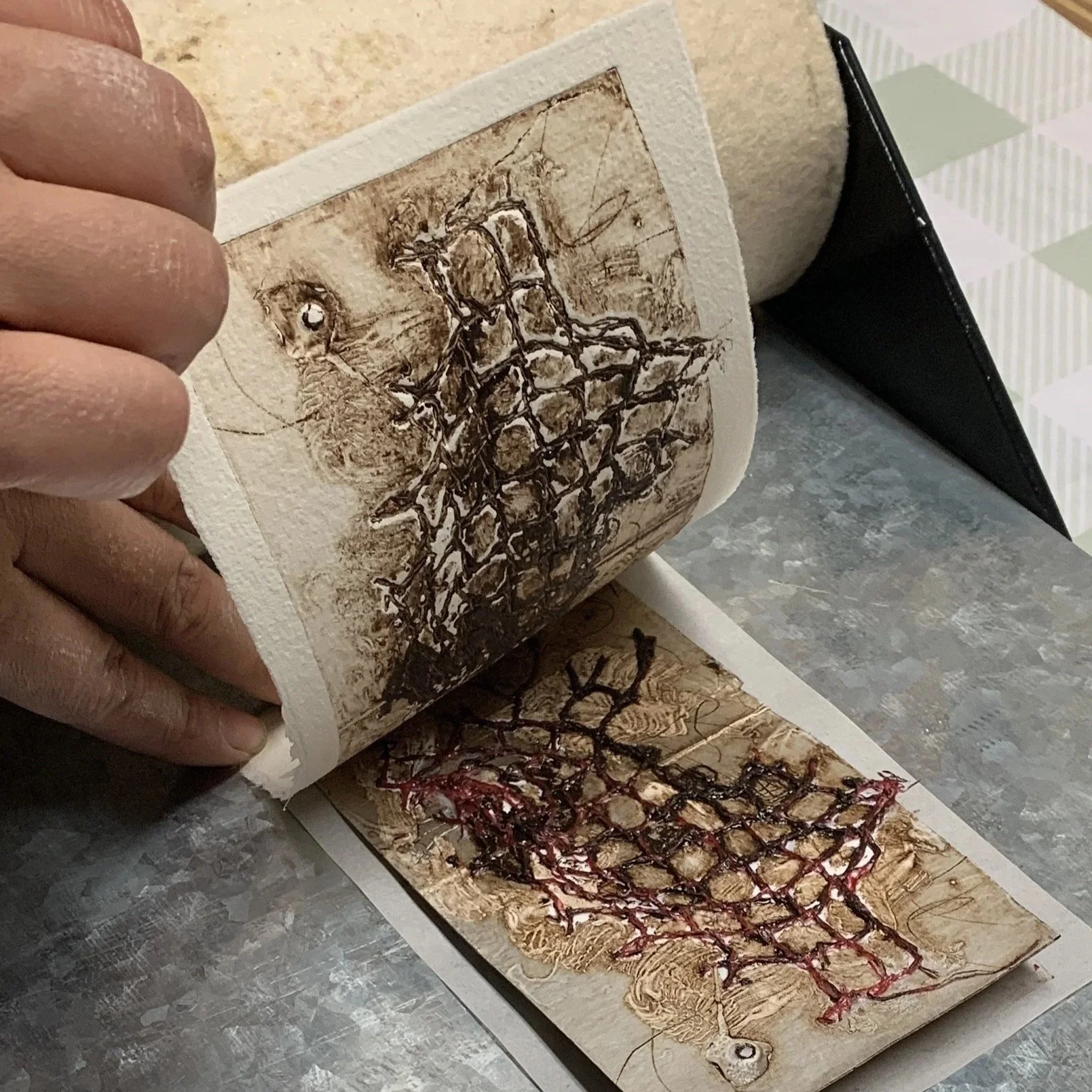 ECO DRYPOINT AND COLLAGRAPH PRINTMAKING WORKSHOP | JUNKO KITAMURA