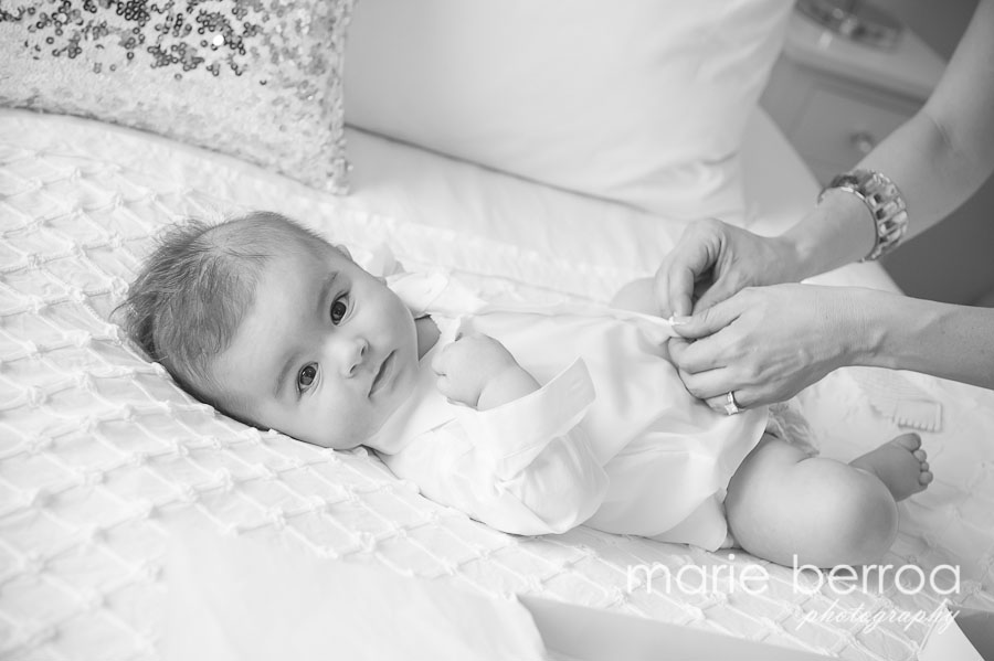 Getting ready for his big day ahead!