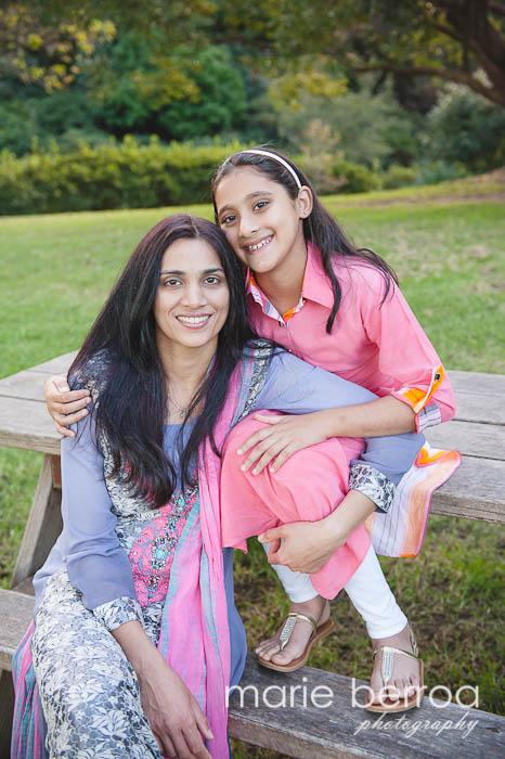 Special mother and daughter bond.