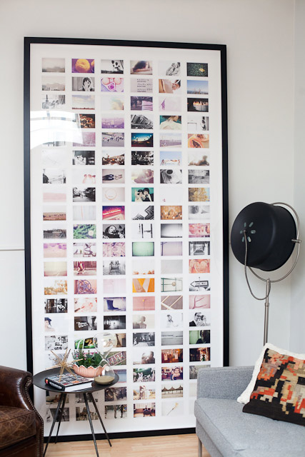 I've always wanted to do this DIY photo collage for my instagram photos.