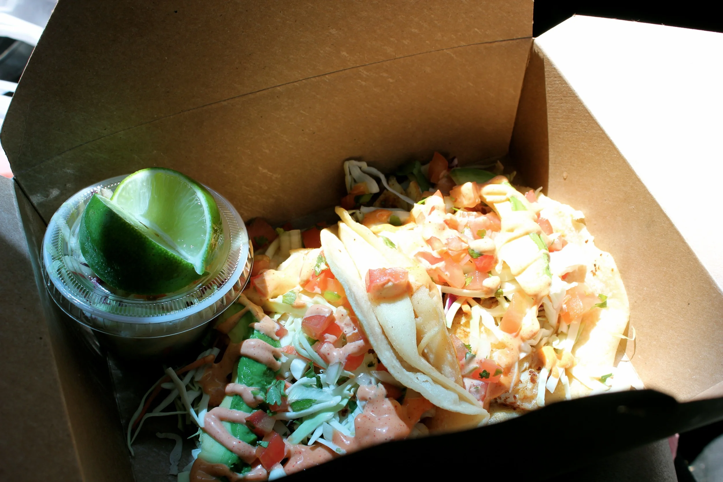 tacos for the road - oceanbleuseafoods - Newport, OR
