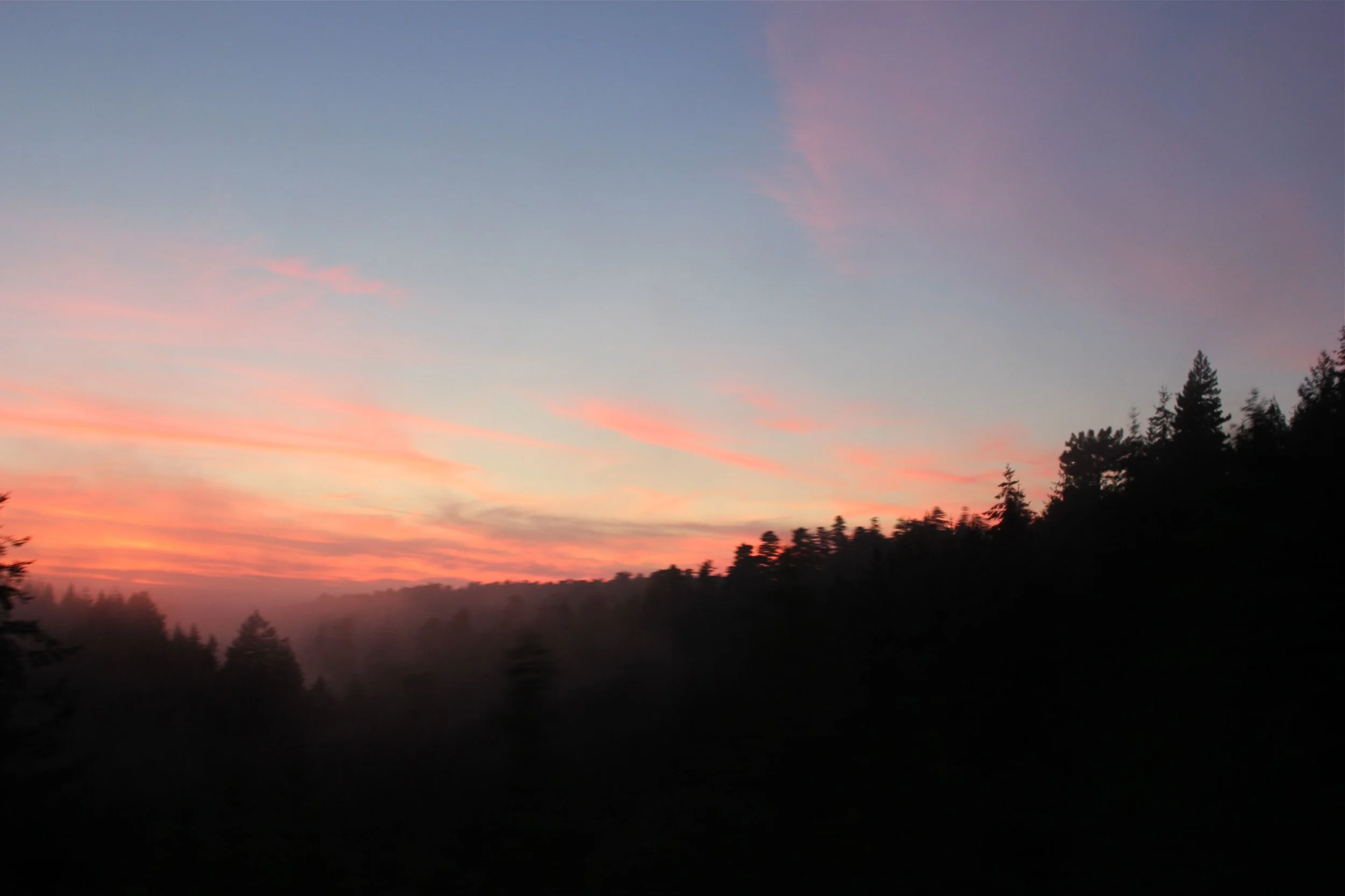 sunsets that make you forget about time.