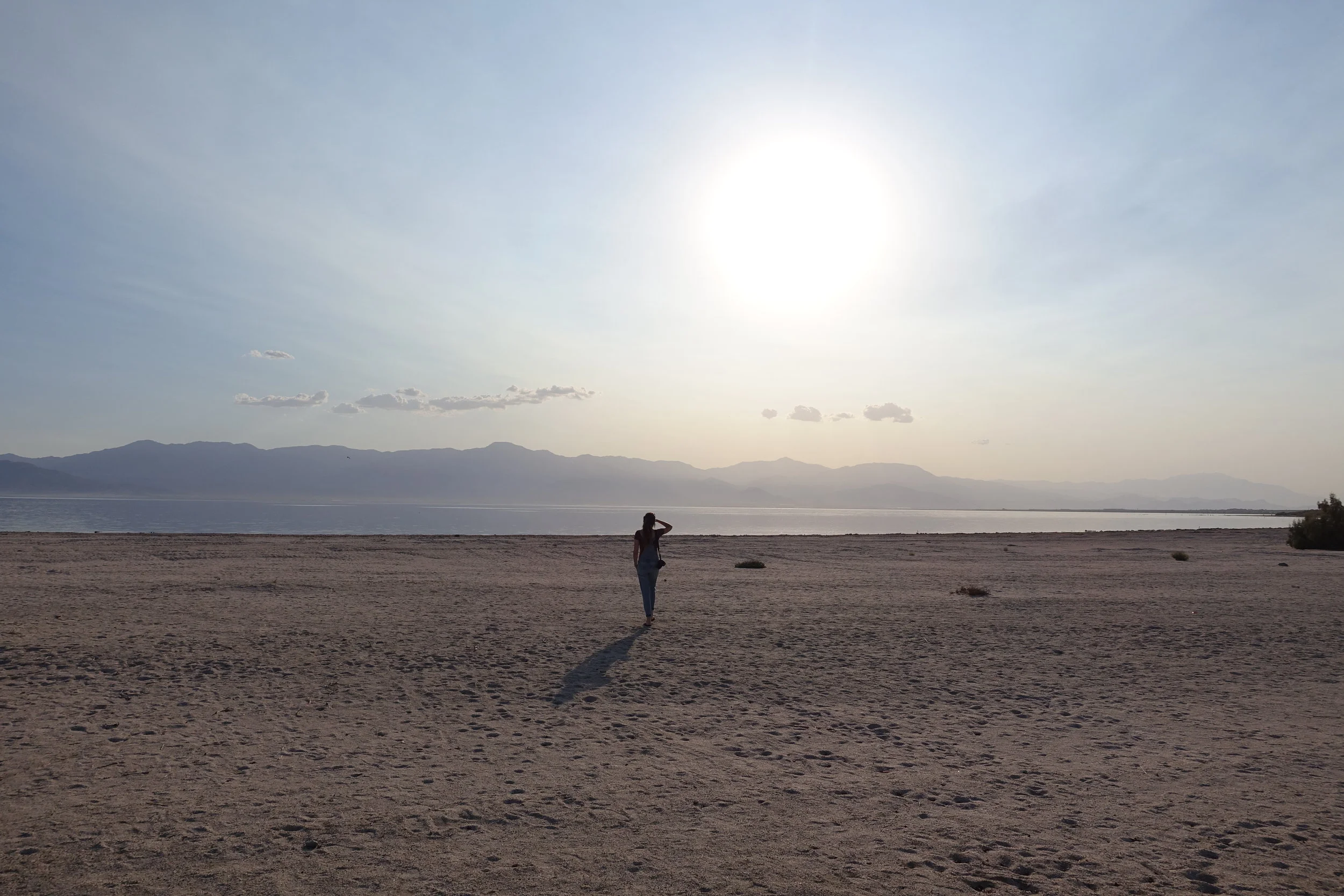 8. the smell of salton sea. probably should not be listed as the best of but definitely one to remember. Salton City, CA.