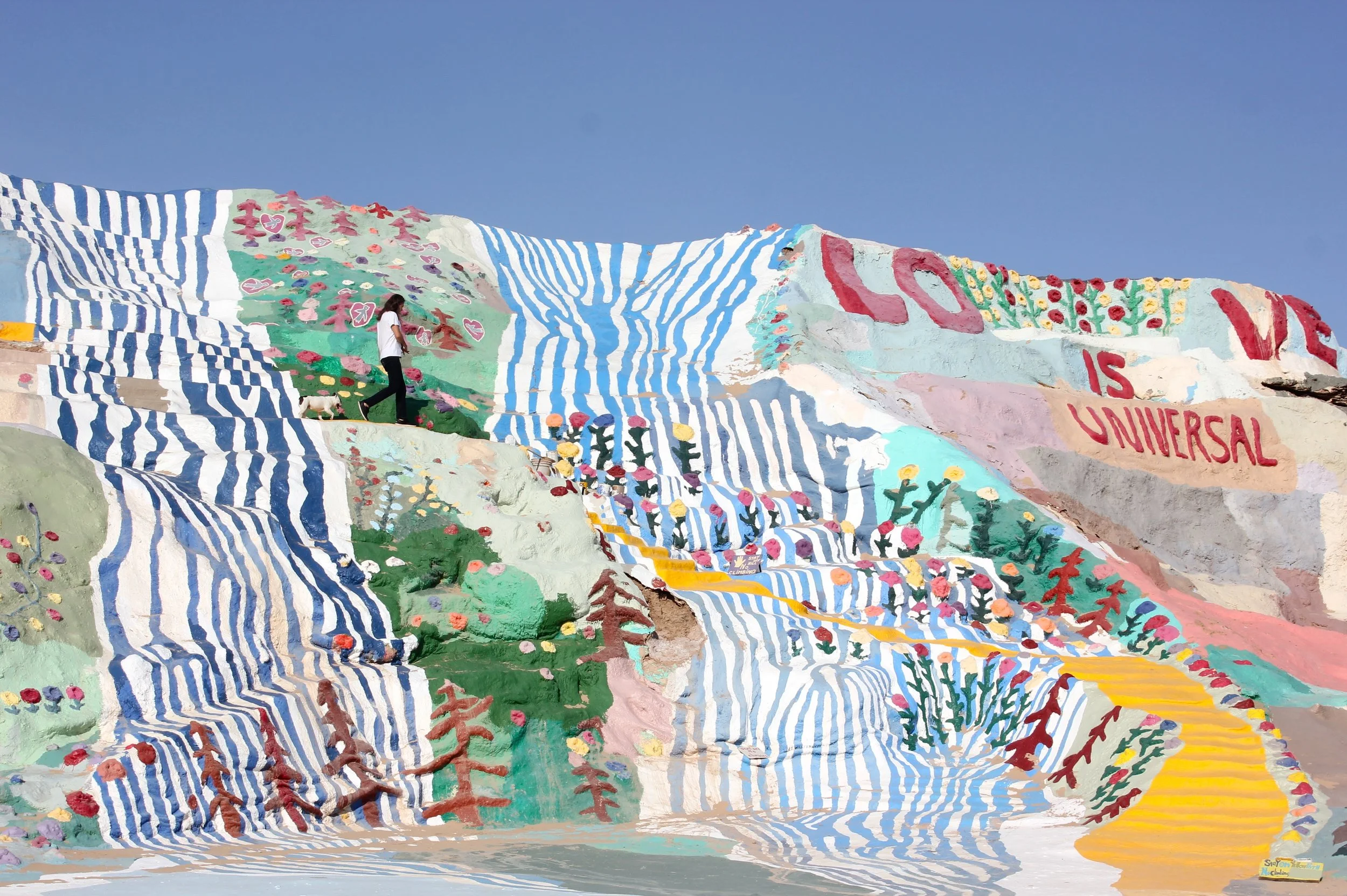 7. the roads less traveled with these two. Salvation Mountain. Slab City, CA. 
