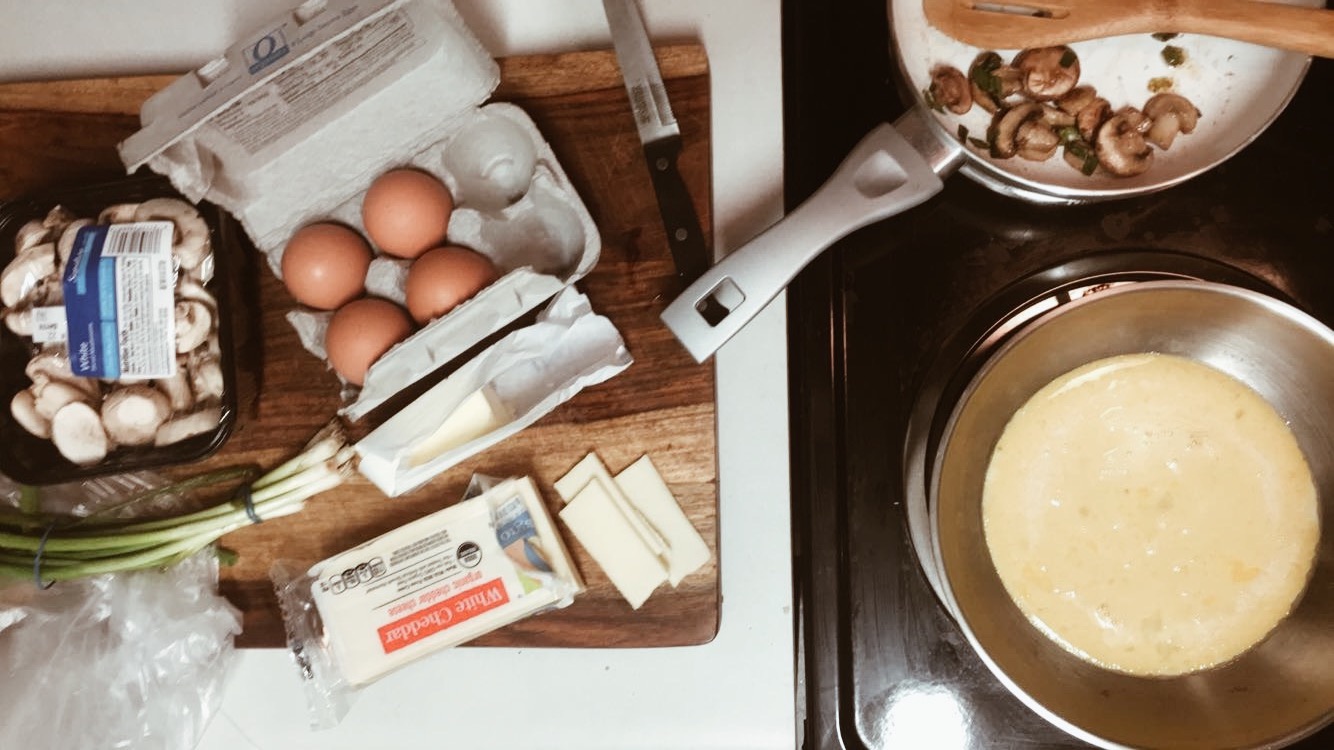 five | breakfast for dinner