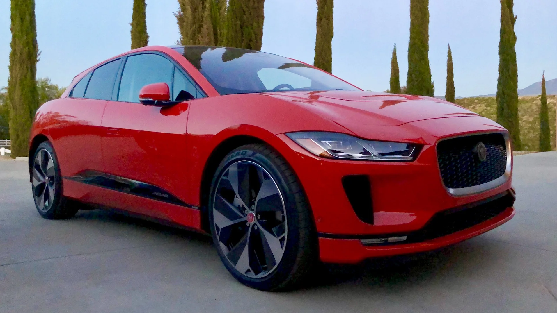 Jaguar and Electric car the ‘E-Pace’ campaign shoot 2018