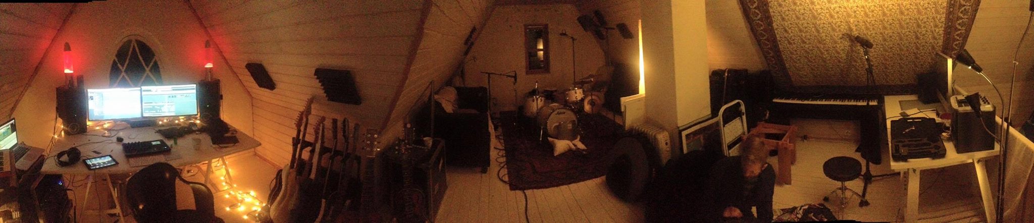 Pano of Arnestedet studio