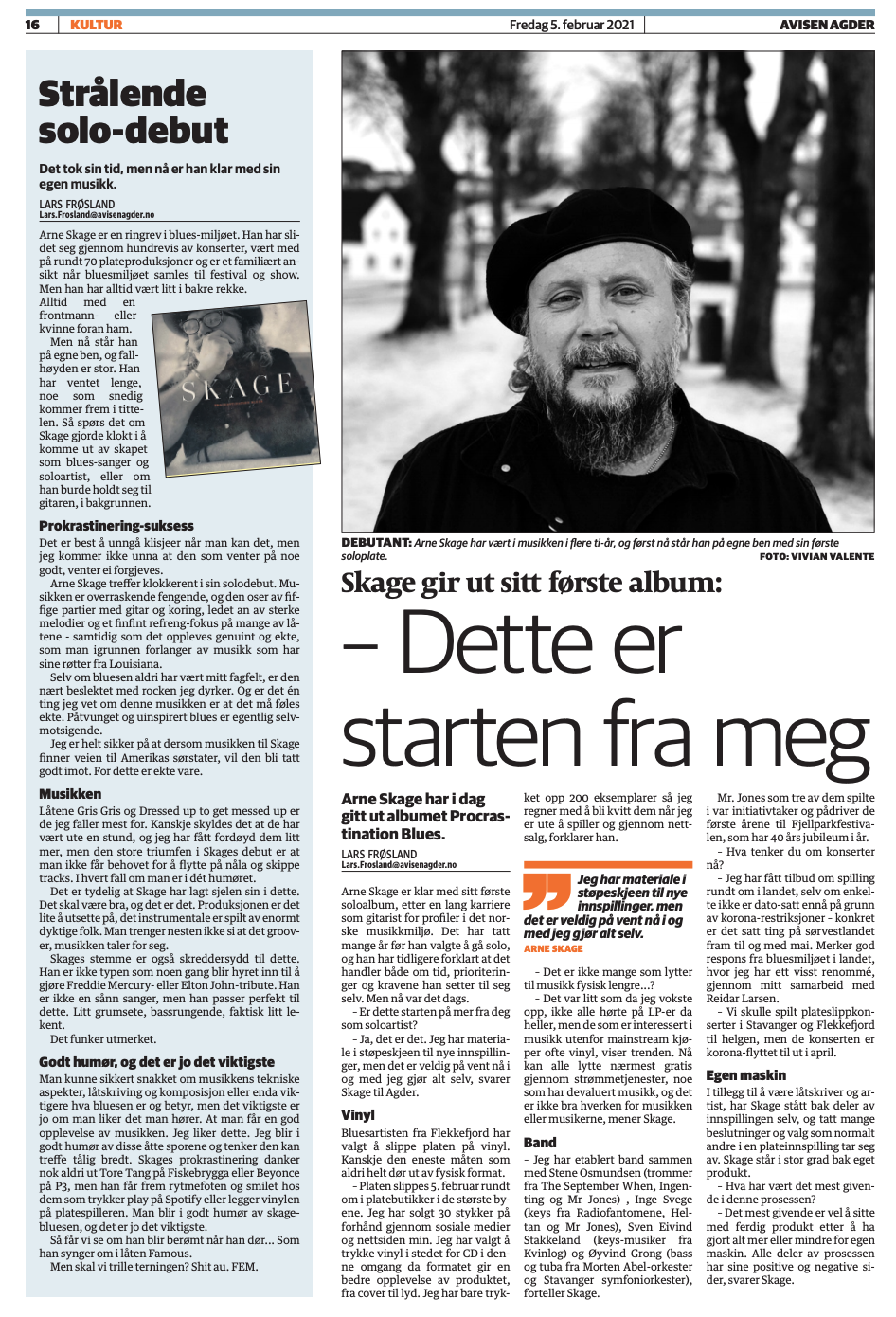 Review Avisen Agder