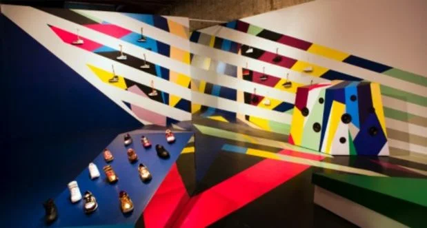 Reebok's FLASH store concept repurposed 3000 square foot of the CVZ Contemporary Art Gallery Image credit: freshnessmag