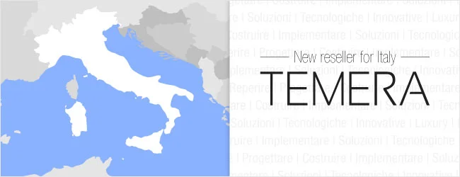 Temera SA appointed as our Italian solution provider