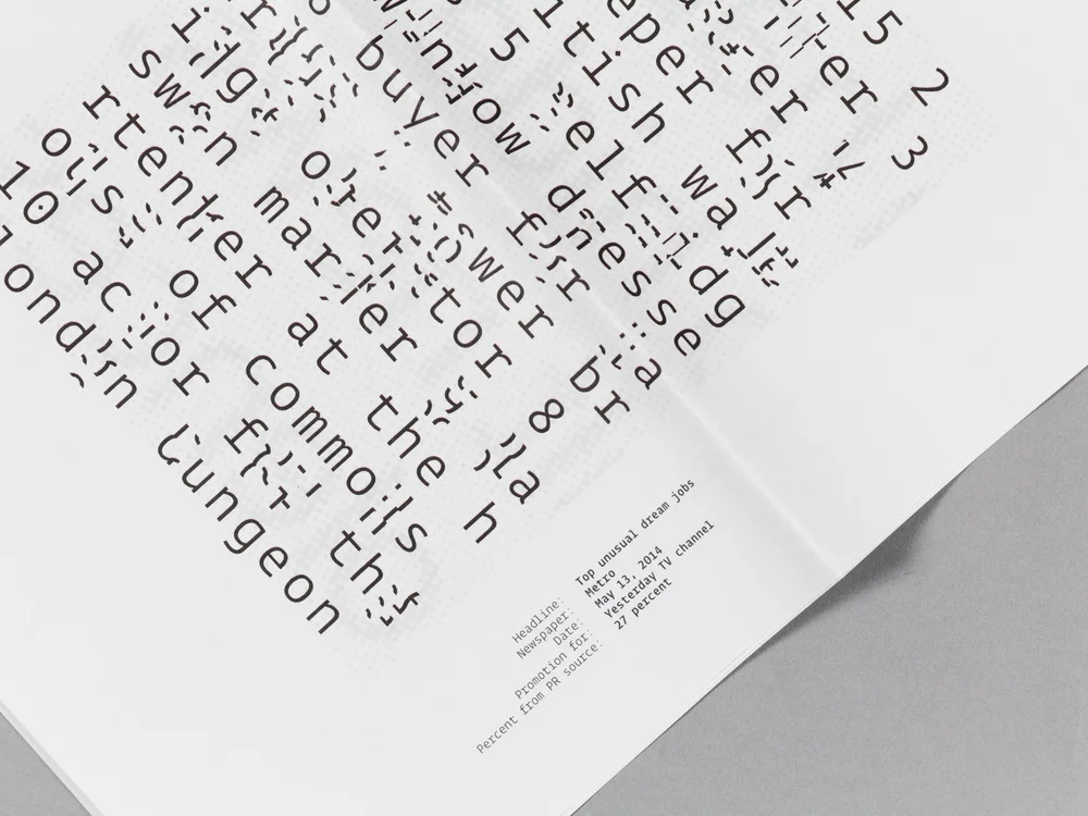 Newspaper — Distorted Reality