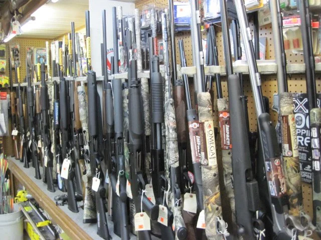 A picture of guns in Newport News, VA