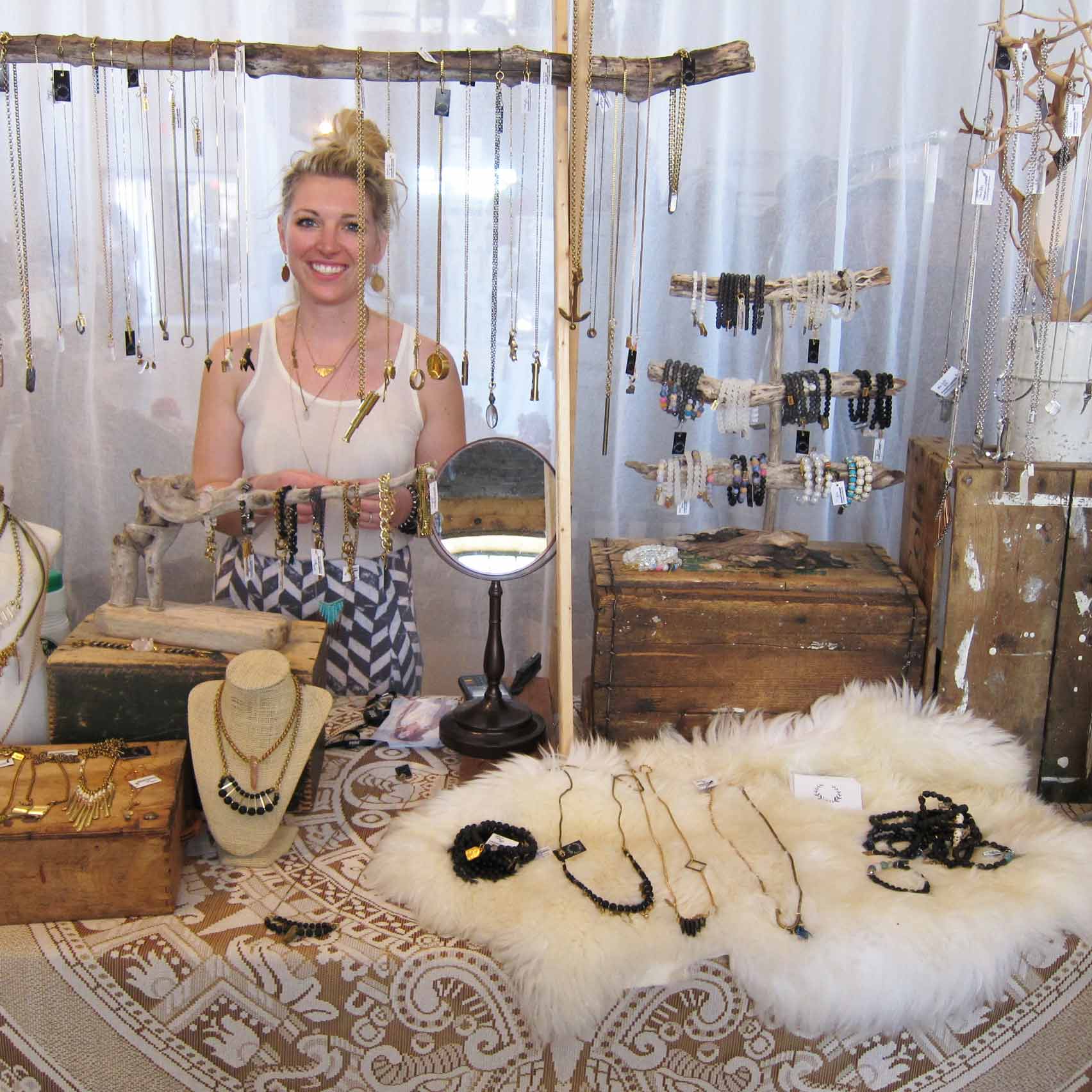 Genevieve, Owner and Designer for HEN Jewelry | INLAND Spring 2015